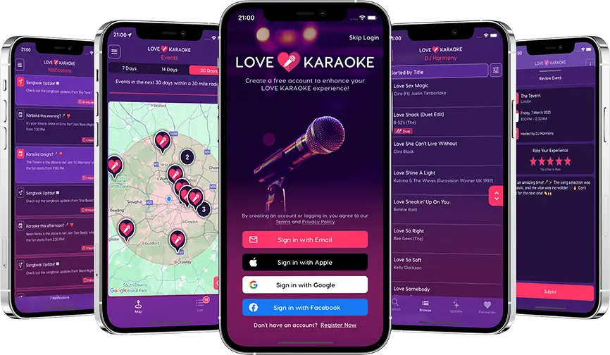 Mobile App Screenshots